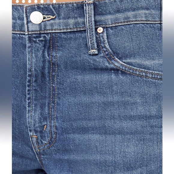 MOTHER Blue Flare & Wide Leg Jeans - Picture 9 of 10